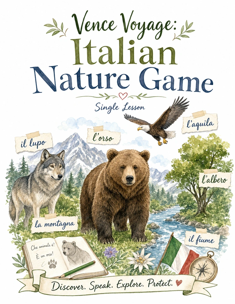 Actual Pirch Italian Nature Game lesson cover